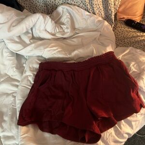Aeropostale Red Athletic Shorts with Comfortable Fit